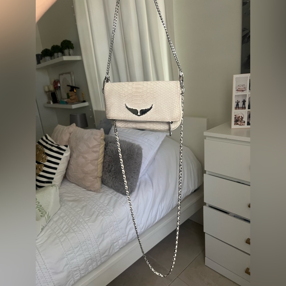 Zadig & Voltaire rock nano cream bag